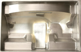 Powder-slush forming mold