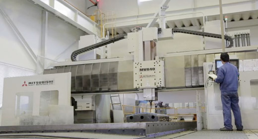 Large-scale machining center Mitsubishi MVR-40